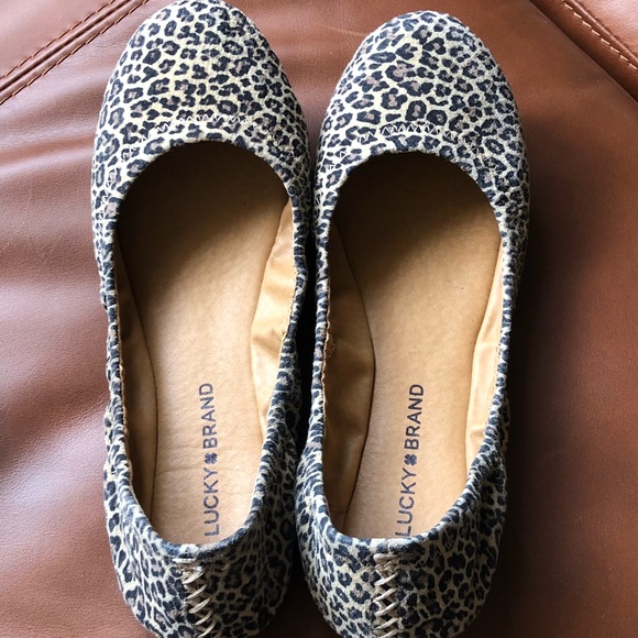 lucky emmie leopard flats